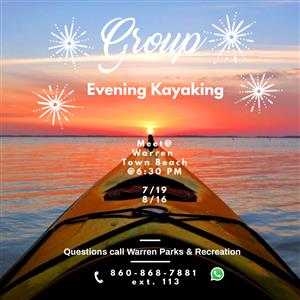 Group Evening Kayaking